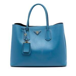 Prada Cuir Double Tote Saffiano Leather #251225P13B